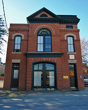 Front view from Ellis St
