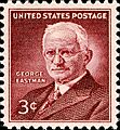 George Eastman stamp 3c 1954 issue