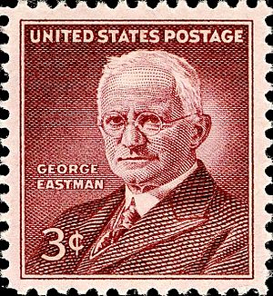 George Eastman stamp 3c 1954 issue
