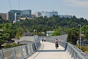 Gibbs Street Pedestrian Bridge - Portland, Oregon