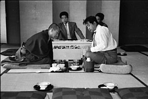 Go Seigen vs Fujisawa Hosai – Mainichi Shinbun event (oct 1957)