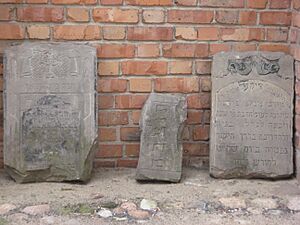 Gosławice district - Jewish remains in museum