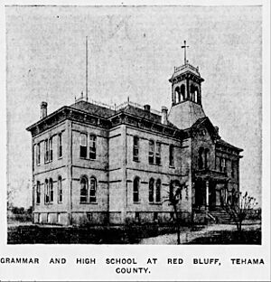 Grammar and High School at Red Bluff Tehama County