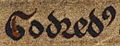 Guðrøðr Rǫgnvaldsson (British Library Cotton MS Julius A VII, folio 42v)