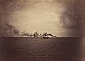 Gustave Le Gray (French - Seascape with Sailing Ship and Tugboat - Google Art Project