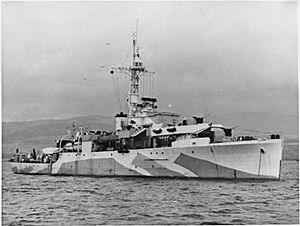 HMS Amethyst WWII IWM A 30156
