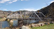 Hardy Bridge - looking NE - Cascade County Montana US - 2009.jpg