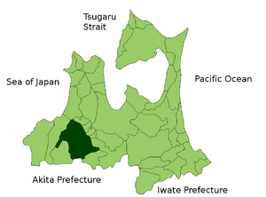 Hirosaki in Aomori Prefecture