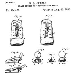 Judson clasp locker patent 1893