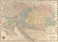 Kaiserreich Österreich bis 1867, Karte von 1871