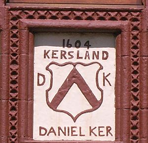 Kersland House Date Stone and Coat of Arms