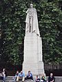 King George V statue, Old Palace Yard, Westminster - DSC08121.JPG