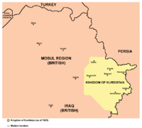 Kingdom of kurdistan 1923