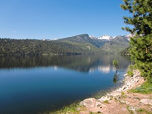 Lake Como view from Woods Cabin