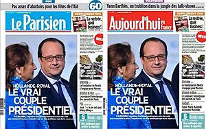 Le Parisien front pages, 12 September 2016.jpg