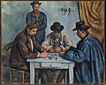 Les Joueurs de cartes, par Paul Cézanne, Metropolitan Museum of Art