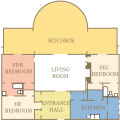 Little White House floor plan