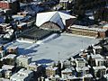 Luftbild Eisstadion Davos