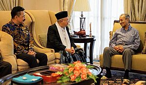 Mahathir Mohamad and Ma'ruf Amin (1)