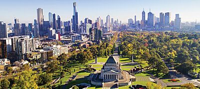 Melbourne skyline sor