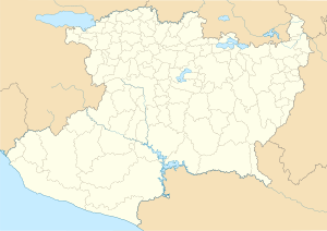 Tlalpujahua (de Rayón) is located in Michoacán