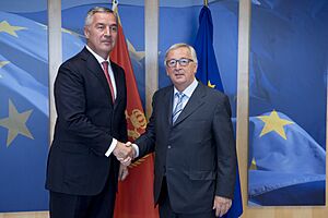 Milo Đukanović & Jean-Claude Juncker