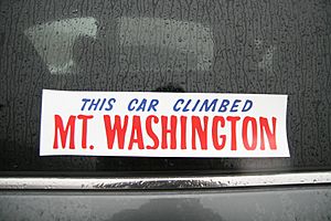 Mount Washington Bumper Sticker