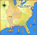 Nodena points cluster map HRoe 2010