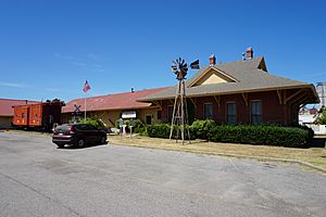 Exterior of the Depot Museum