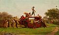 Old stagecoach eastman johnson