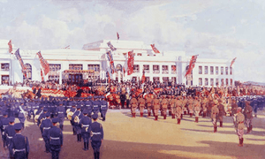 Opening of Old Parliament House, Canberra (Harold Septimus Power)
