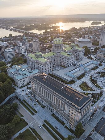 PS state capitol and K Leroy Irvis Office Building.jpg