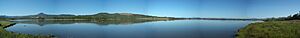 Panorama from east side of Agate Lake