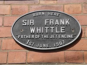 Plaque whittle birth place 8g07