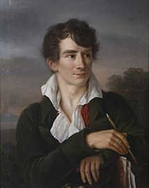 Portrait of Antoine-Denis Chaudet by his wife Jeanne-Elisabeth Chaudet