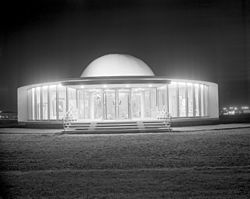The planetarium in 1961