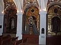 Retablos en el sotocoro de la iglesia de la Trinidad de Córdoba