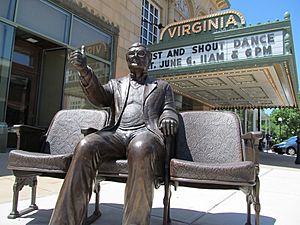 Roger Ebert Statue, Virginia Theater (Champaign)