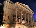 Royal Opera House at night