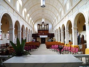 Sacred heart church st kilda interior front