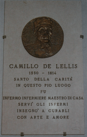 San Giacomo - Lapide - Camillo De Lellis