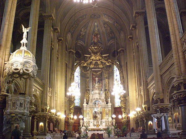 Sanctuary of Saint Jean Baptiste Church, Quebec City