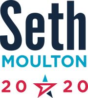 Seth Moulton 2020 presidential campaign logo
