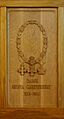 Silvia Cartwright honours Carved Panel