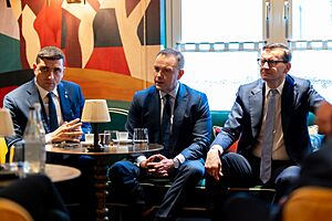 Simion, Nawrocki, Morawiecki