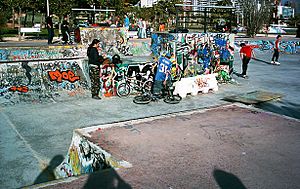 Skatepark Valencia Spain