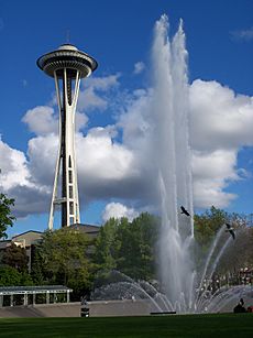 Space Needle and International Fountain