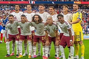 Spain Starting XI France v Spain 7.24.26-029