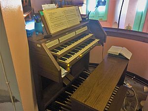 St. Joseph's Church, Cardiff - Organ Console
