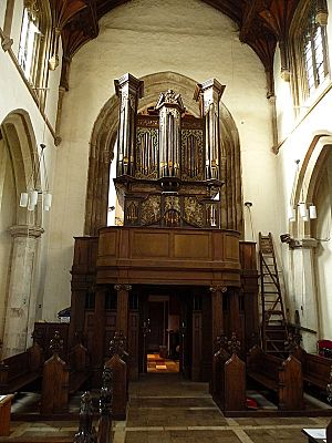 St Michael, Framlingham, organ - geograph.org.uk - 1760082